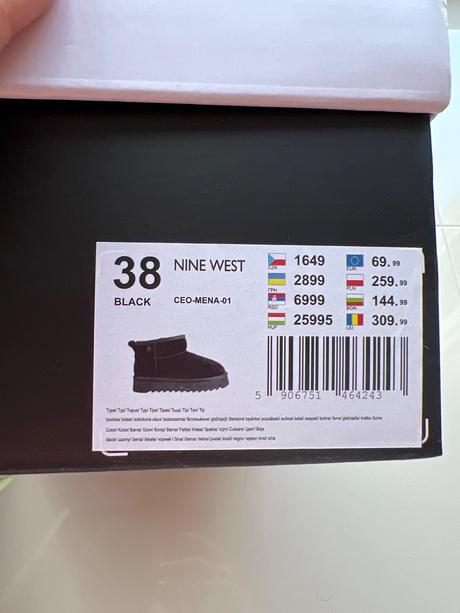Nine west kožené topánky, nine west,38