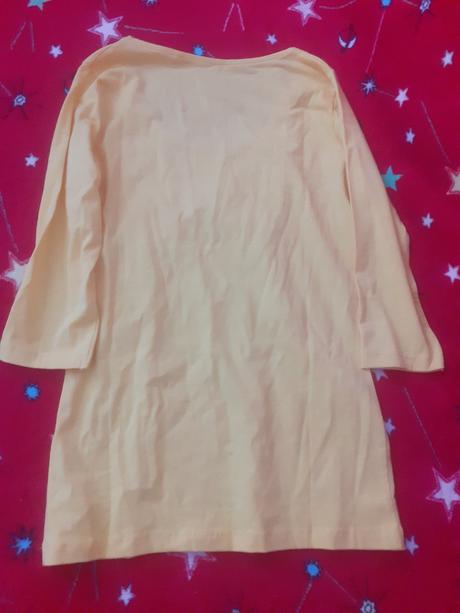 Dámske žlté tričko, basics,38