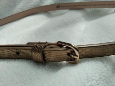 Zlatý opasok h&m, h&m