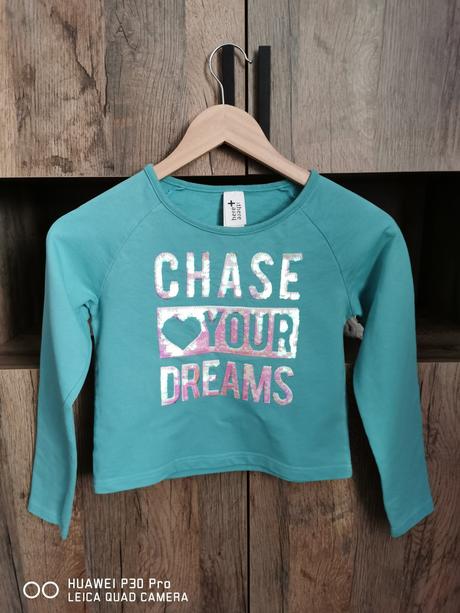 Dievčenská crop top mikina, c&a,134