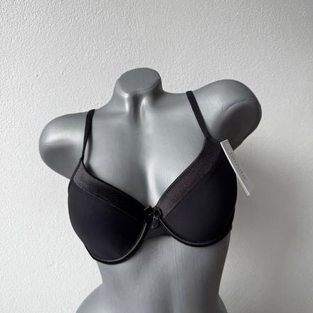 Mierne vystužená podprsenka s kosticami 76396 čier, 75b / 80b / 90b / 95c