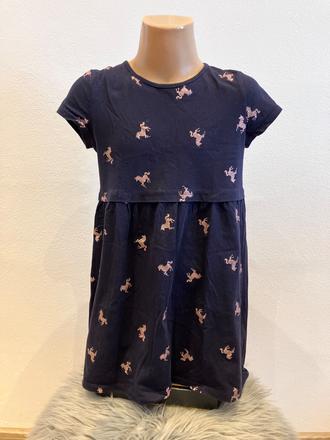 Dievčenské šaty s jednorožcami h&m (122), h&m,122