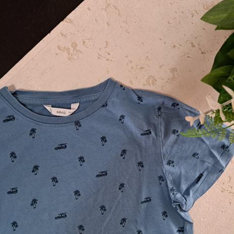 Bavlnené tričko, mango,140