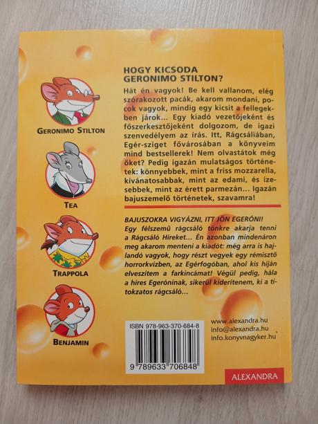 Geronimo stilton bajuszokra vigyázni itt jön,