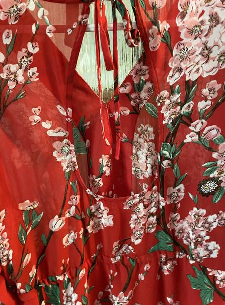 Letné podšité kvetové šaty bodyflirt v. 42, bonprix,42