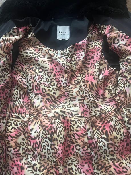 Bebe pérový kabát, bebe,m