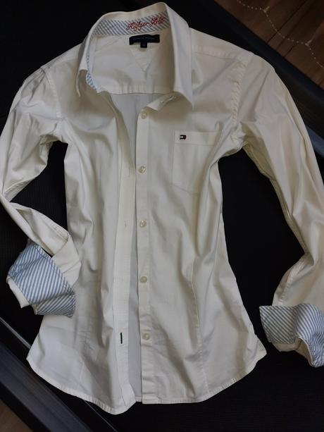 Biela kosielka th,original, tommy hilfiger,140