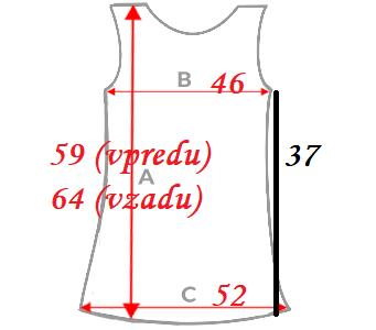 Pestrofarebná kvetovaná blúzka, m