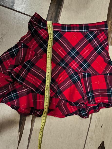 Karovaná sukňa, h&m,116