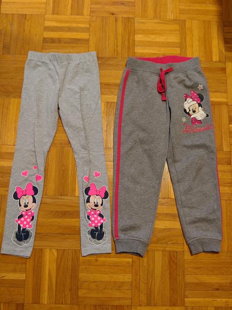 Minnie teplaky + leginy 122-6/7 r., disney,122
