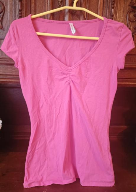 Fishbone top s tvarovaným dekoltom, fishbone,s