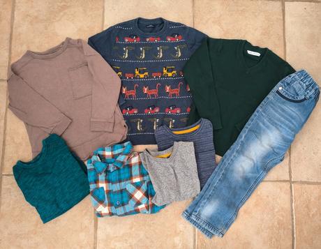 Balík oblečenia chlapec 4-5 rokov, 104–116