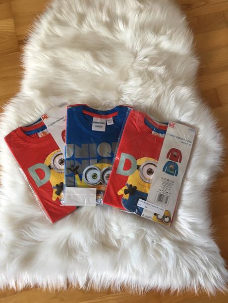 Chlapčenské tričko mimoni /2-balenie/., 104 / 110 / 116