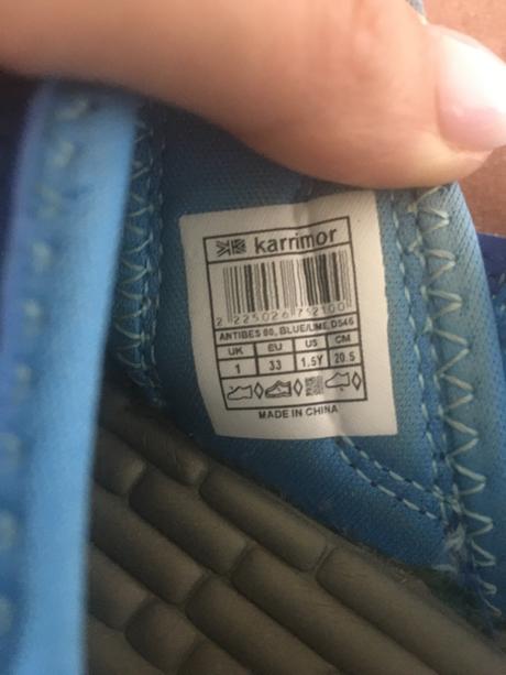 Chlapcenske sandale, karrimor,33