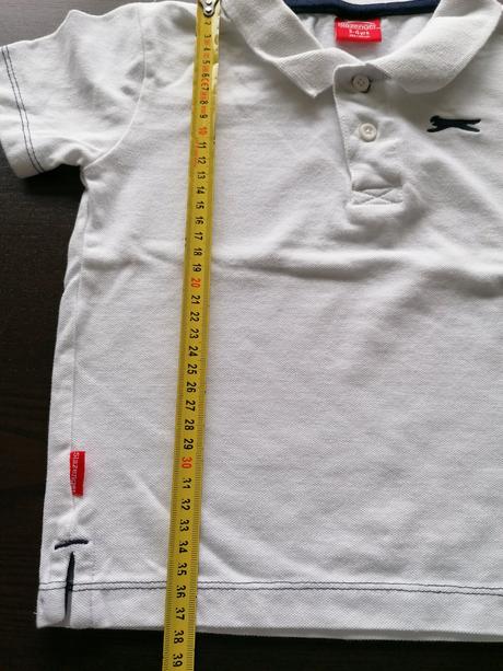 Biele pólo triko, slazenger,104