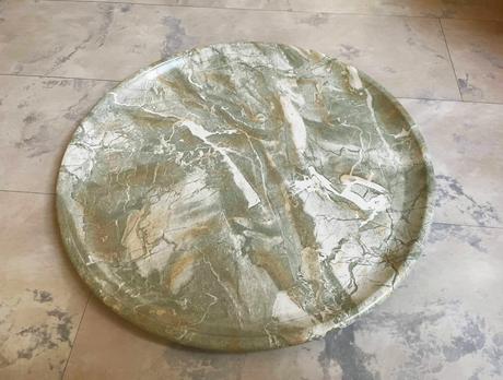 Veľký mramorovaný podnos, 