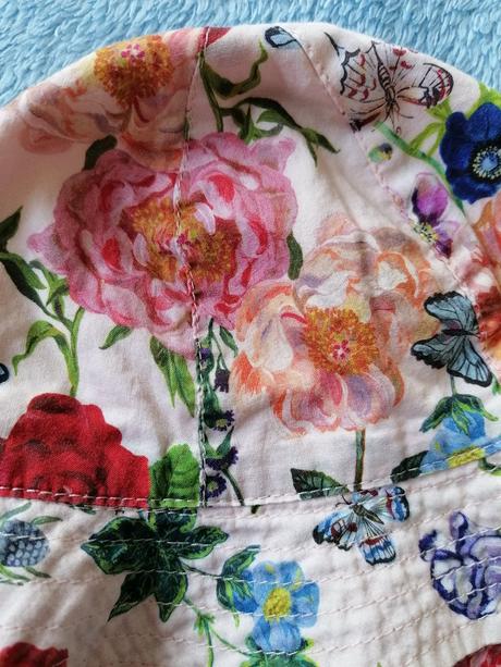 Kvetinový klobúčik, h&m,74