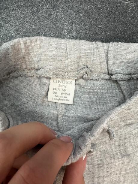 Kraťasy lindex 74 šedé, lindex,74