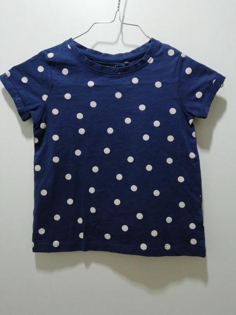 Modré bodkované tričko next, next,110