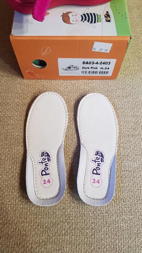 Dievčenské prechodné topánky ponte 24, 24