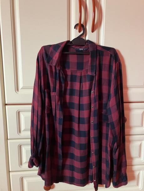 Flanelová košeľa, only,40