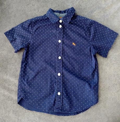 Košeľa s krátkym rukávom, h&m,98