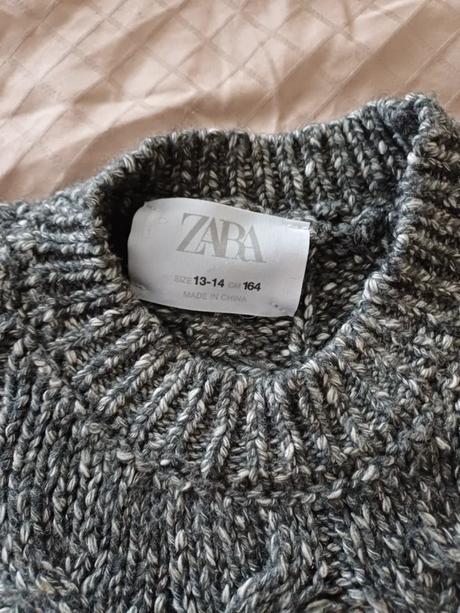 Parádny sveter zara na 13/14 rokov,resp.s,m, zara,s