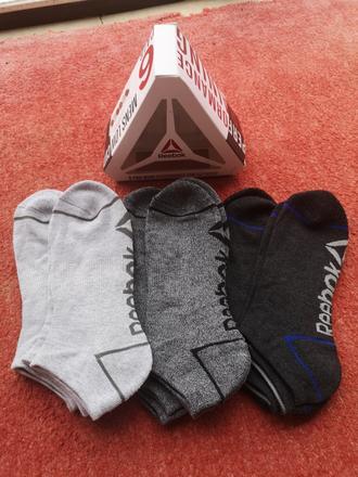 Reebok pánske ponožky 6 párov veľkosť 40-46, reebok,40 / 42 / 44 / 46
