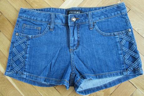 Džínsové šortky, bonprix,38