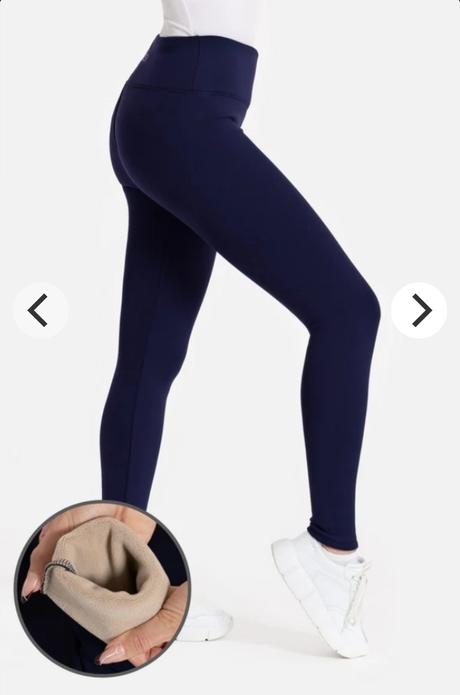 Lelosi siberosi - zimné legíny s kožušinkou vnútri, l / m / s / xl