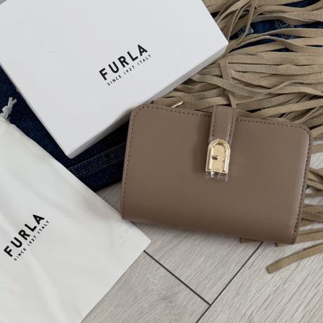 Furla peňaženka taupe, originál s dokladom, furla