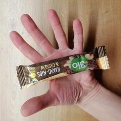 Superfood dmBio tyčinka - drvené kakaové bôby & kešu