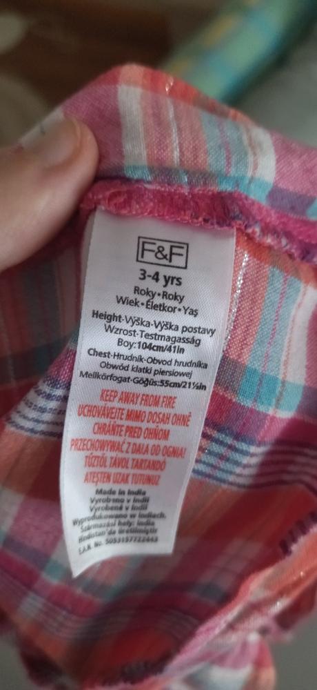 Košieľka, f&f,104