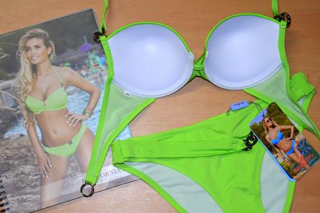 Dámske luxusné plavky kalifornia, 36 - xl