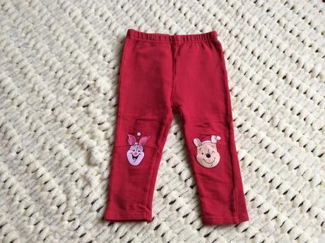 Zateplené leginy s vianočným motivom, 80