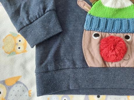 Vianočná mikina zn.ff veľ.110, 110