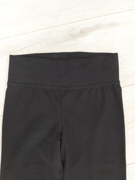 Čierne legíny nové s jednorožcom, 128