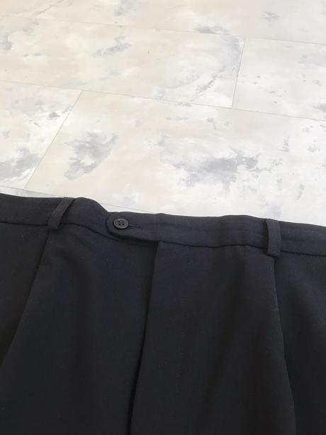 Luxusné nohavice s manžetami, l