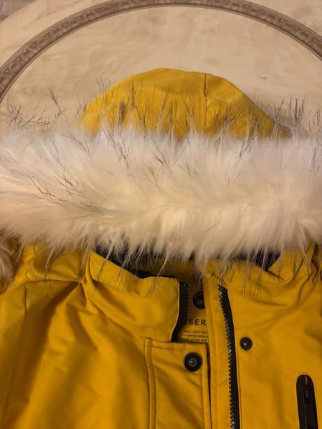 Dievčenská bunda na zimu, reserved,140