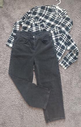 Široké rifle xs,s, xs