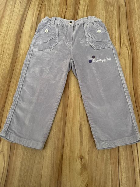 Dievčenské teplé nohavice, 92