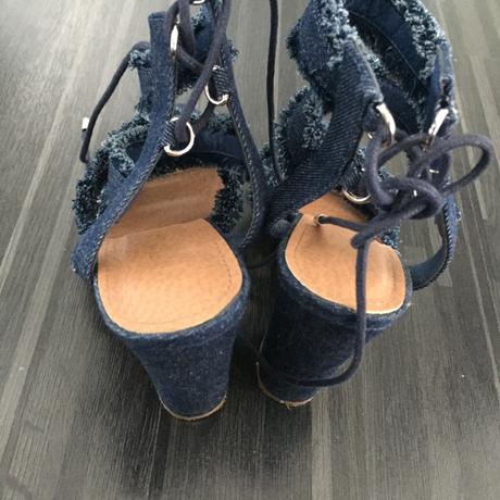 Jeans sandale 38, 38