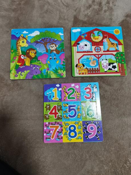Drevené puzzle,