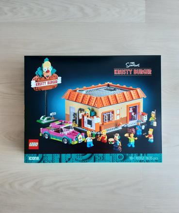 Predám lego icons 10352 the simpsons krusty burger,