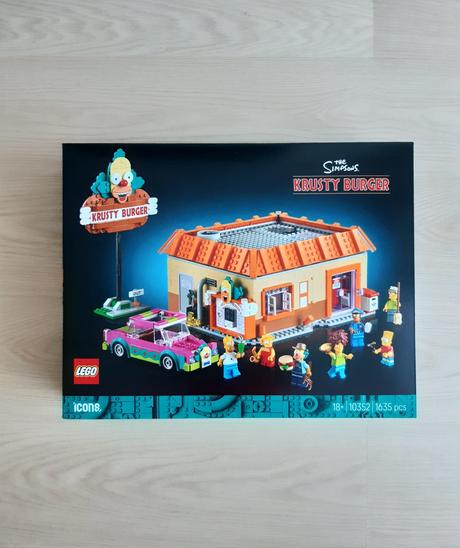 Predám lego icons 10352 the simpsons krusty burger, 