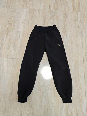 Zateplené softshellové nohavice, 128