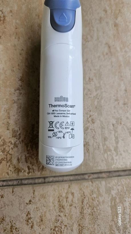 Detský ušný teplomer braun thermoscan 7, braun