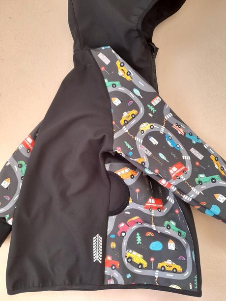 Softshellová bunda bager, 86 - 134