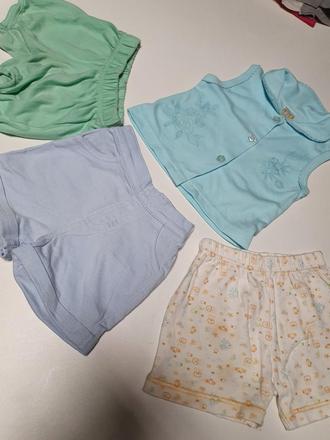 Pre bábätko - kraťasky a tričko, 74