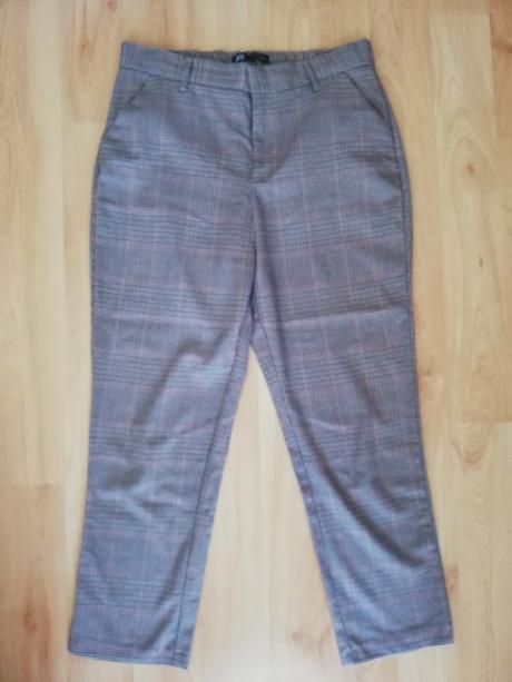 Kárované nohavice zara, zara,l